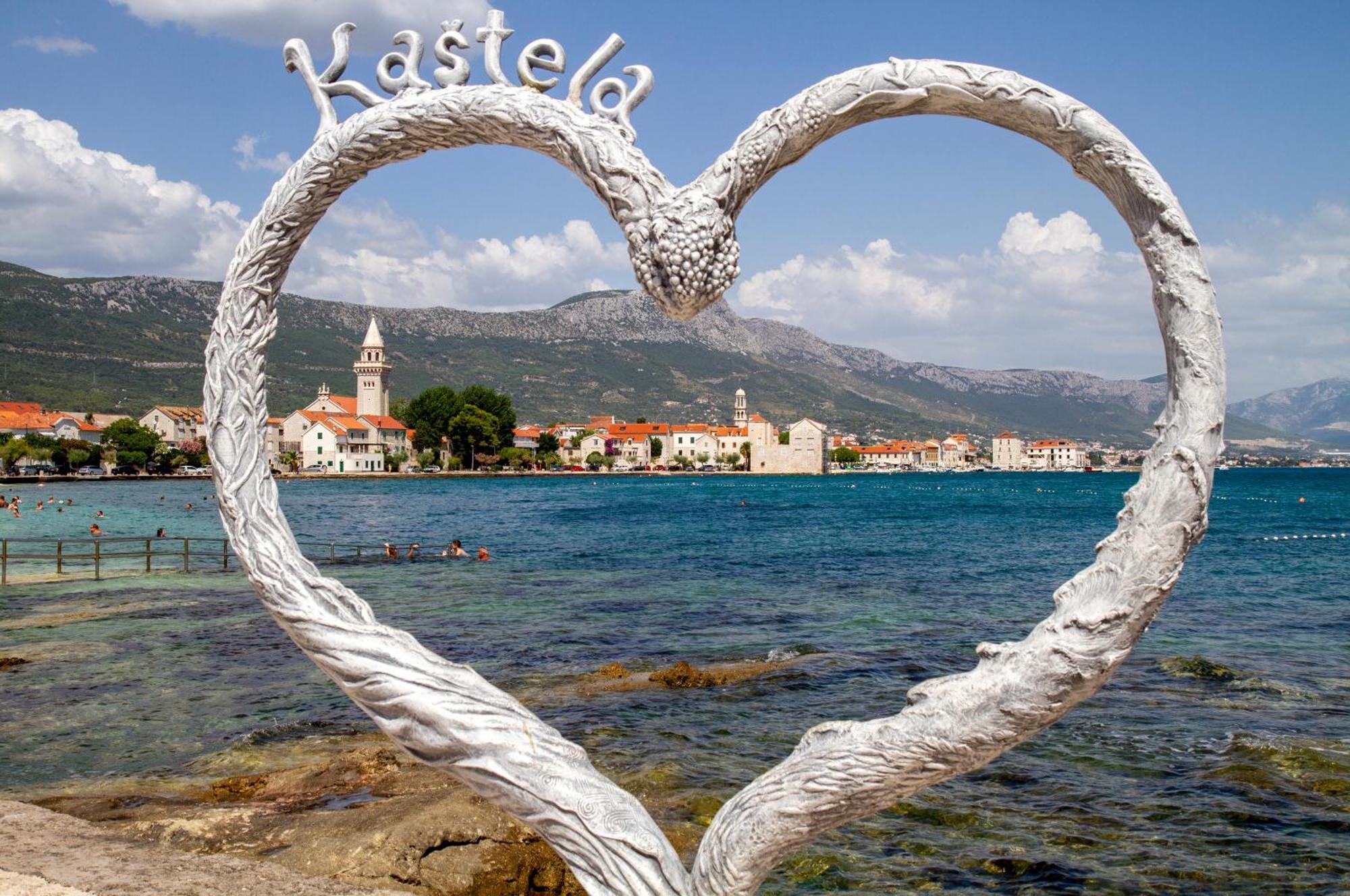 Seaside Gateway Apartment Kaštela Esterno foto